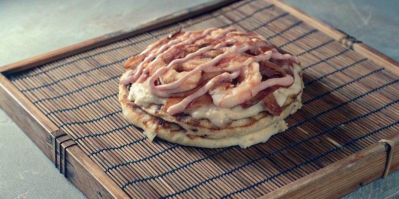 OSAKA-STYLE SAVOURY PANCAKE