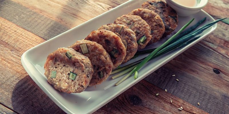 CRISPY KIMCHI FRITTERS