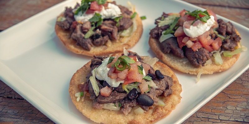 SOUTHWESTERN FRYBREAD TOSTADAS