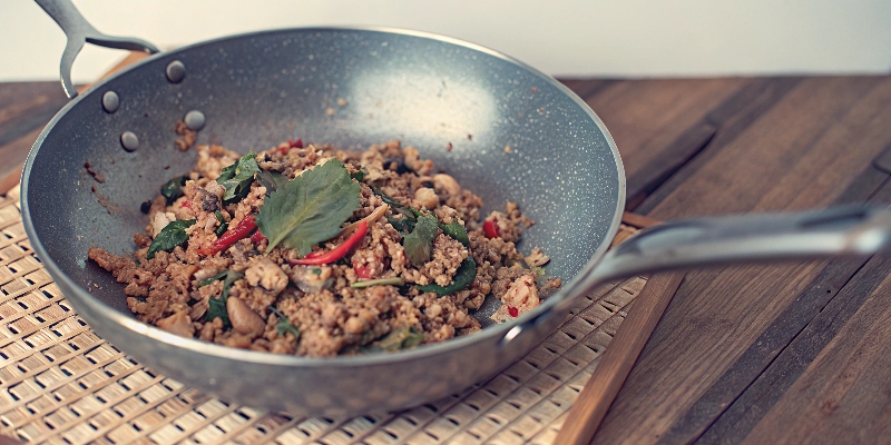 SPICY THAI BASIL STIR‑FRY