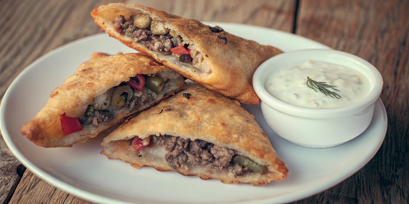 PANAMANIAN CASSAVA MEAT POCKETS