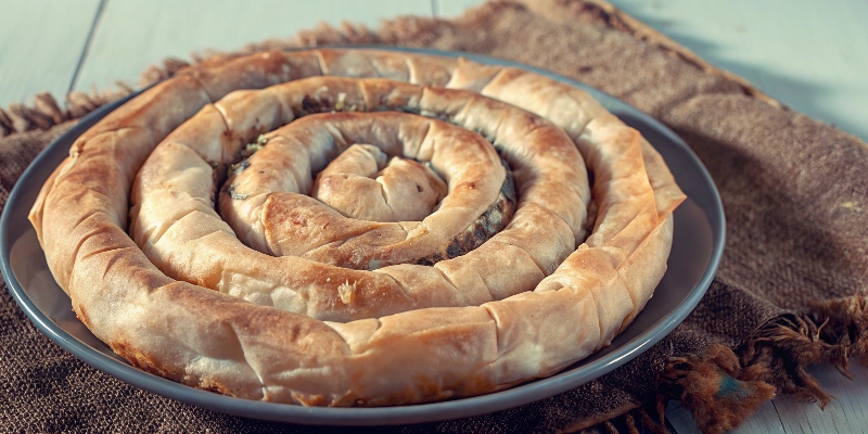 BULGARIAN CHEESE BANITSA SPIRALS