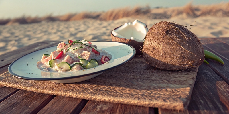 FIJIAN CITRUS KOKODA CEVICHE