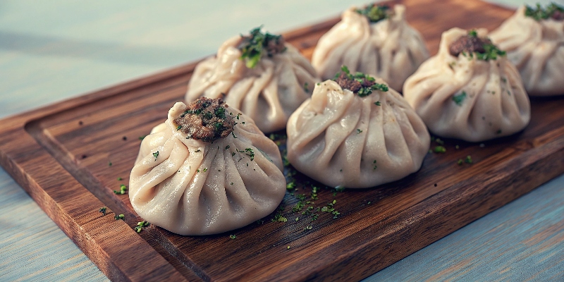 HERBED LAMB & BEEF KHINKALI