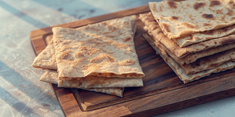 WHOLEMEAL LAVASH FLATBREADS