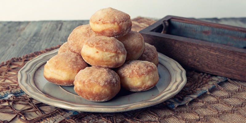 Kazakh Baursak Doughnuts