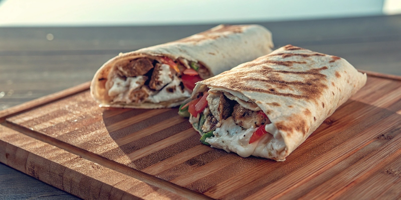 Chicken Shawarma Wraps