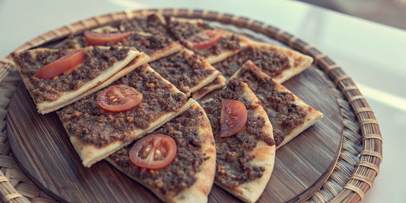 Lahm Bi Ajeen Meat Flatbread