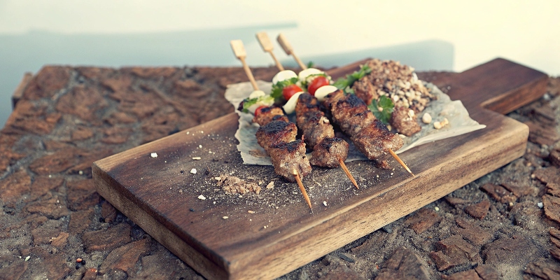 Nigerian Beef Suya Skewers