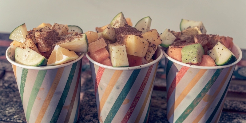 Fruit Cups with Tajín
