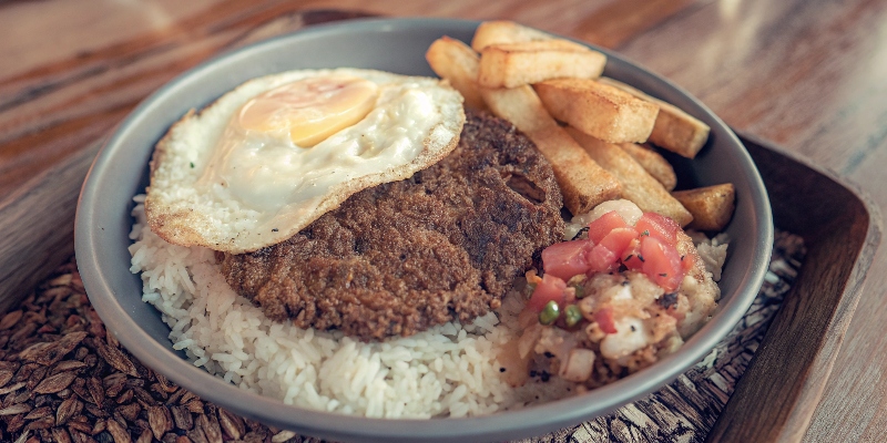 Bolivian Silpancho Plate